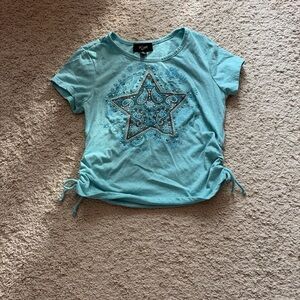 Blue Star Graphic T-Shirt
